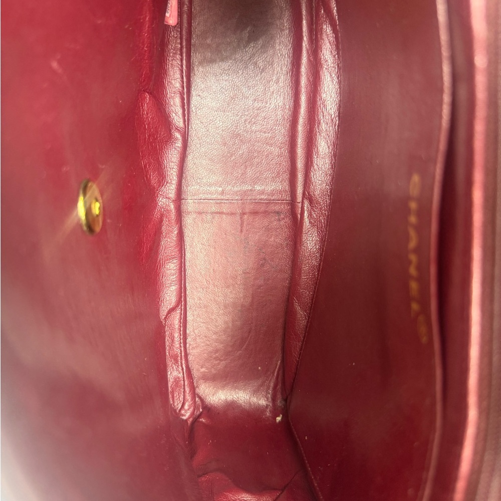 CHANEL Black Quilted Flap 24K Gold CC Logo Leather Shoulder Bag - Picture 12 of 12